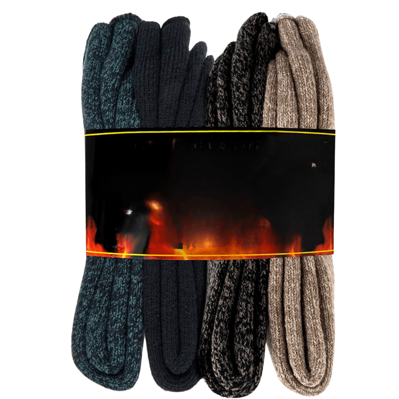 Pack Of 4 Stylish Heated Socks-Plantar Socks