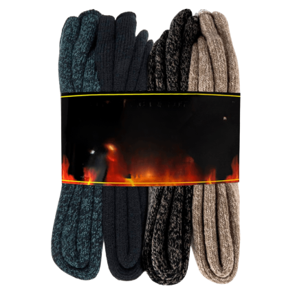 Pack Of 4 Stylish Heated Socks-Plantar Socks