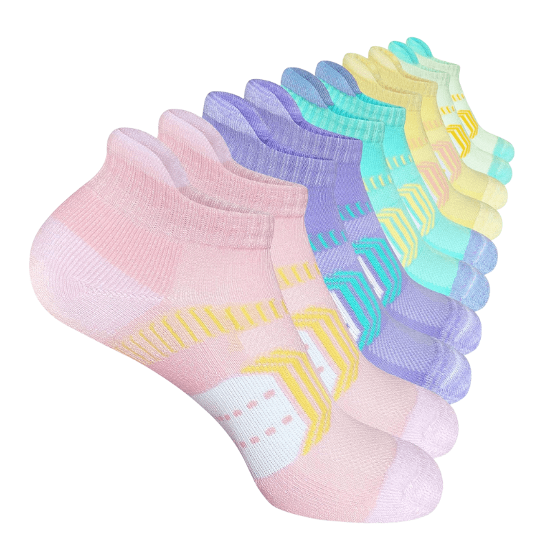 Pack Of 5 Athletic Compression Socks-Plantar Socks