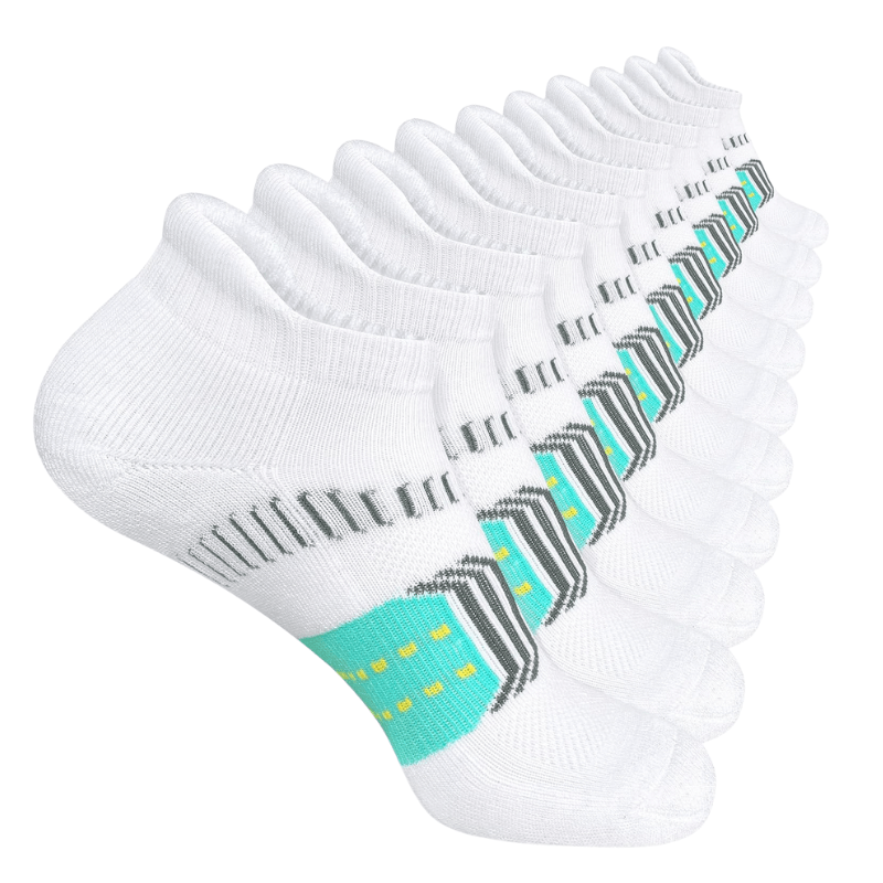 Pack Of 5 Athletic Design Compression Socks-Plantar Socks