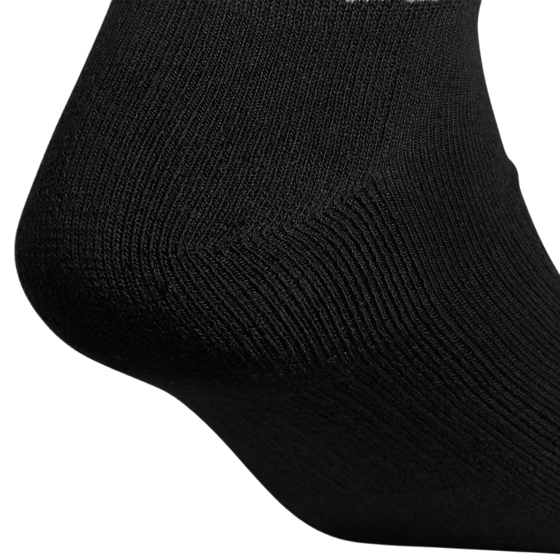 Pack Of 6 Solid Pattern Athletic Compression Socks-Plantar Socks