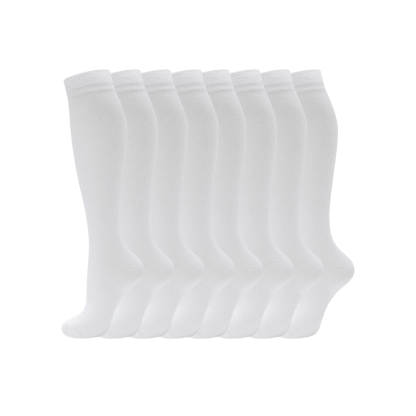 Pack Of 8 High Length Design Compression Socks-Plantar Socks