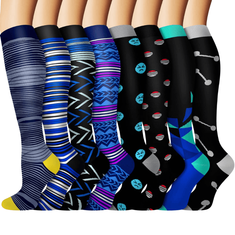 Pack Of 8 Running Compression SocksPack Of 8 Running Compression Socks - Image 10