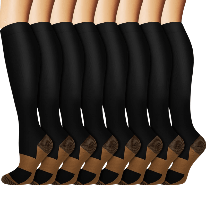 Pack Of 8 Running Compression SocksPack Of 8 Running Compression Socks - Image 15
