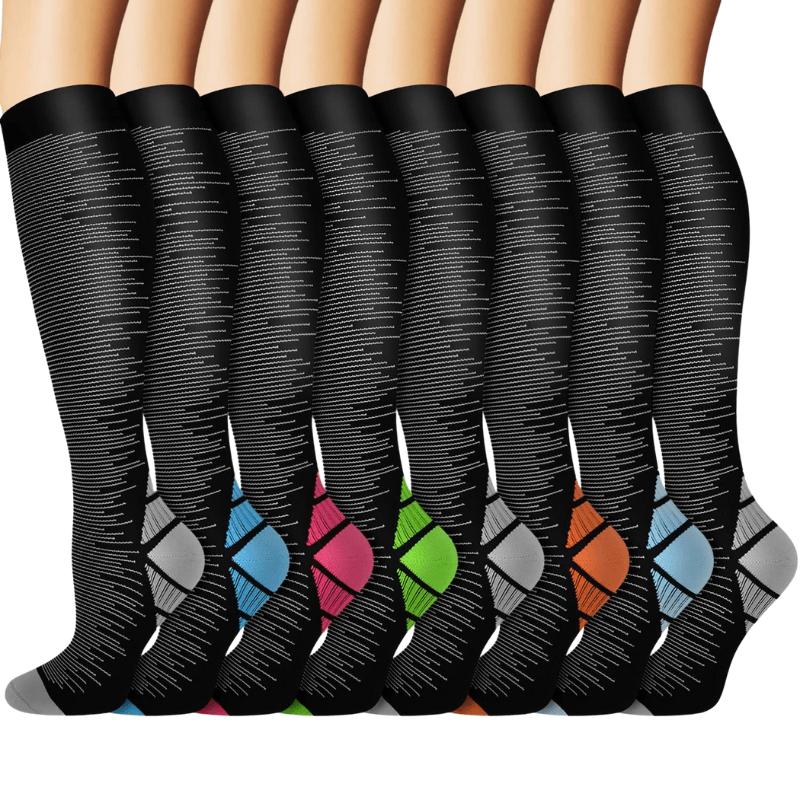 Pack Of 8 Running Compression SocksPack Of 8 Running Compression Socks - Image 19