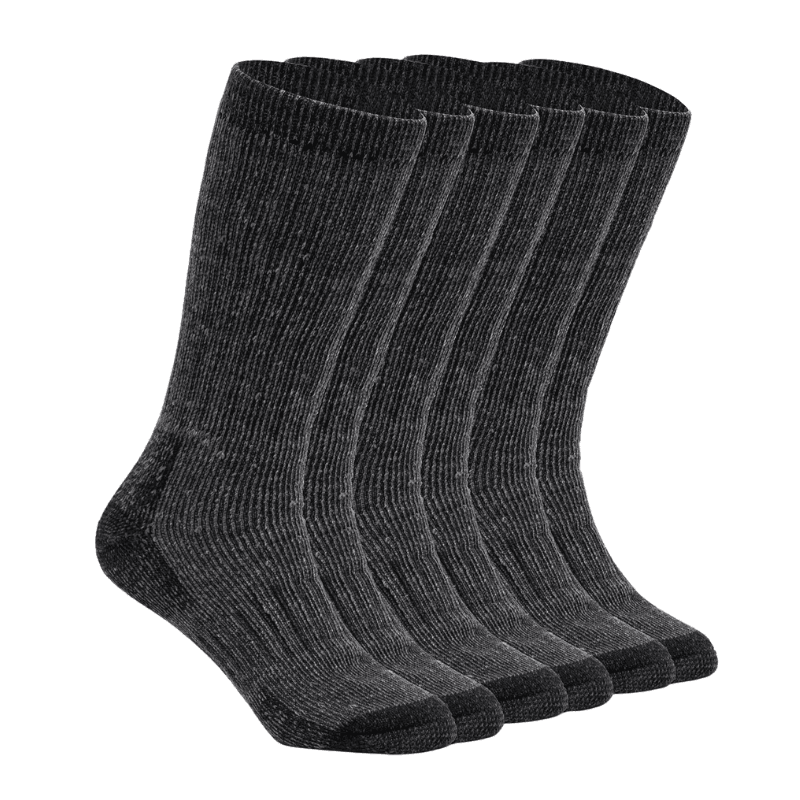 3 Pairs Stylish Crew Heated Socks-Plantar Socks