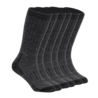 3 Pairs Stylish Crew Heated Socks-Plantar Socks