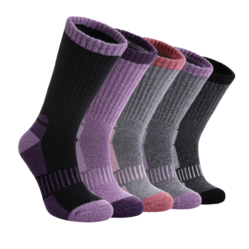 5 Pairs Hiking Heated Socks-Plantar Socks