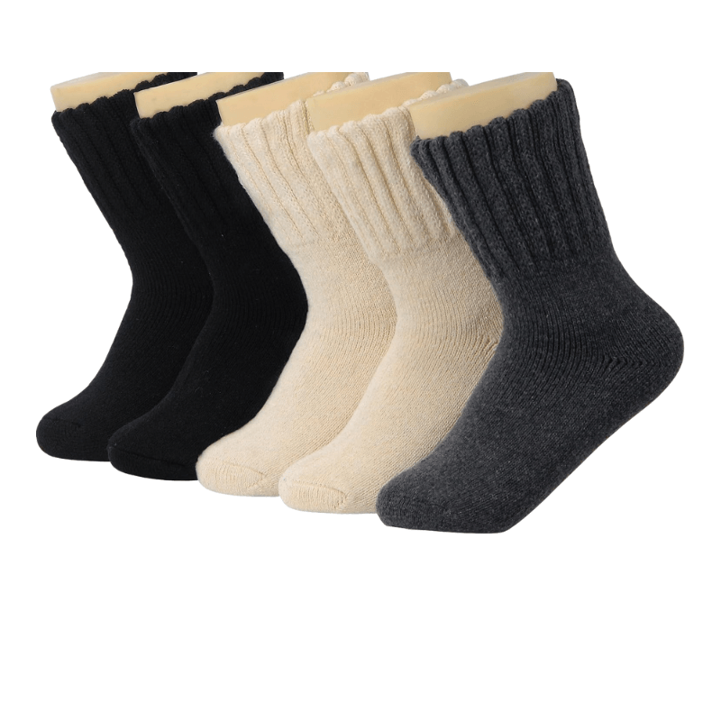 5 Pairs Stylish Knitted Heated Socks-Plantar Socks5 Pairs Stylish Knitted Heated Socks - Image 8