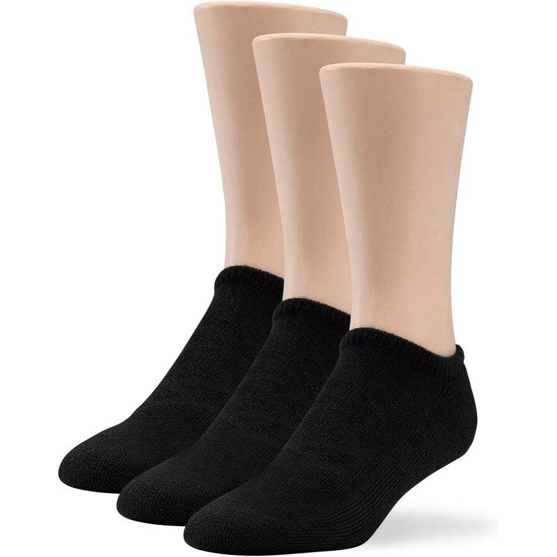 Polyester No Show Antimicrobial Socks 3 Pairs-Plantar Socks