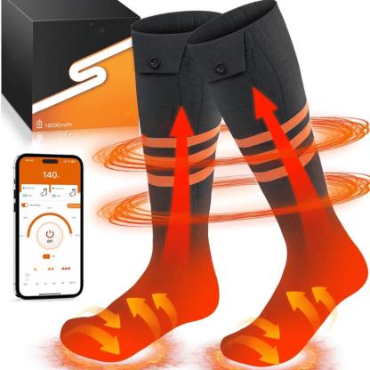 Rechargeable Electric Heated Socks With App Control-Plantar Socks