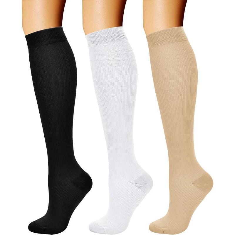 Pack Of 3 Running Compression Orthopedic Socks-Plantar Socks