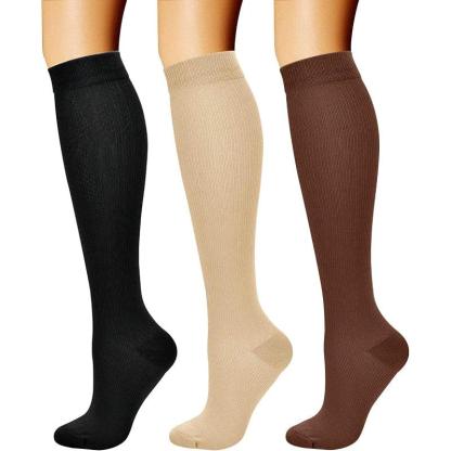Pack Of 3 Running Compression Orthopedic Socks-Plantar Socks