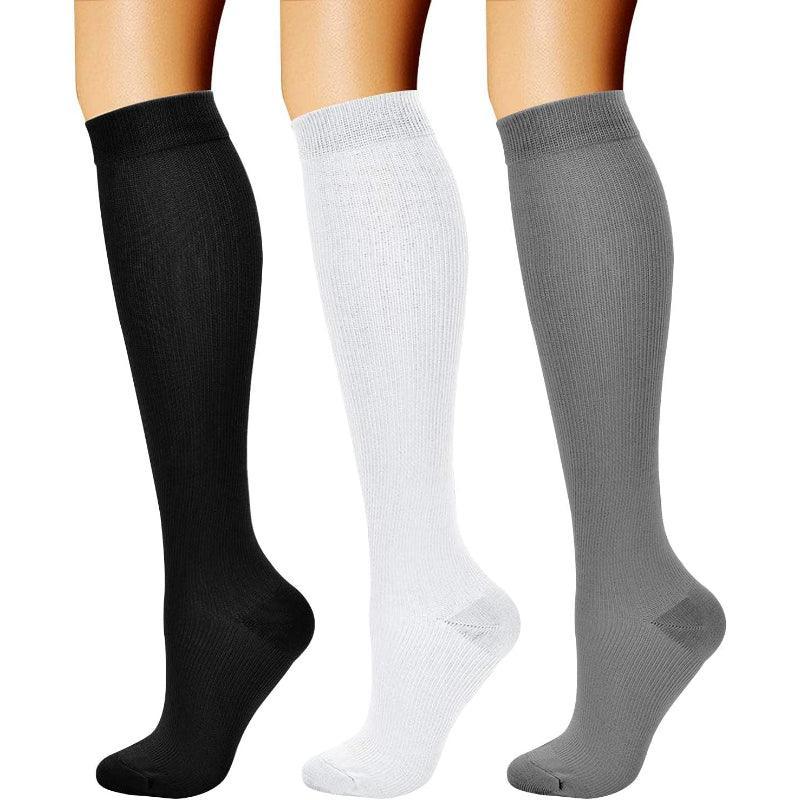 Pack Of 3 Running Compression Orthopedic Socks-Plantar Socks