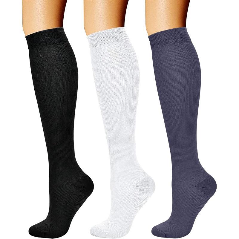 Pack Of 3 Running Compression Orthopedic Socks-Plantar Socks