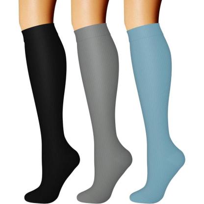 3 Pack Of Running Compression Socks-Plantar Socks