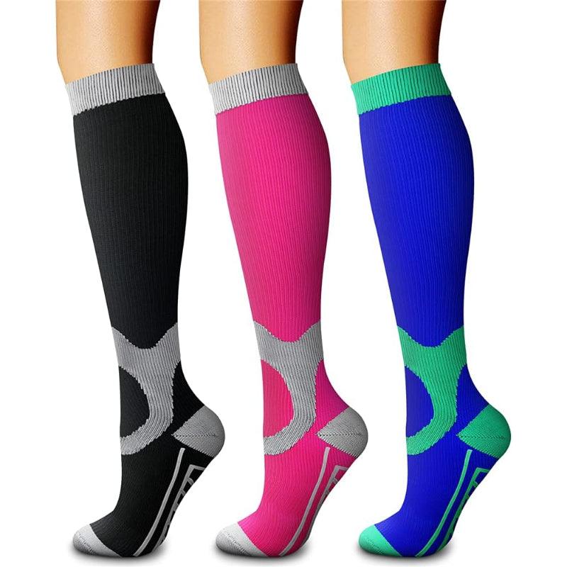 3 Pack Of Running Compression Socks-Plantar Socks3 Pack Of Running Compression Socks - Image 5