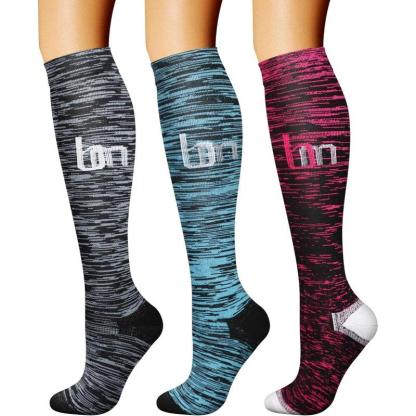 3 Pack Of Running Compression Socks-Plantar Socks