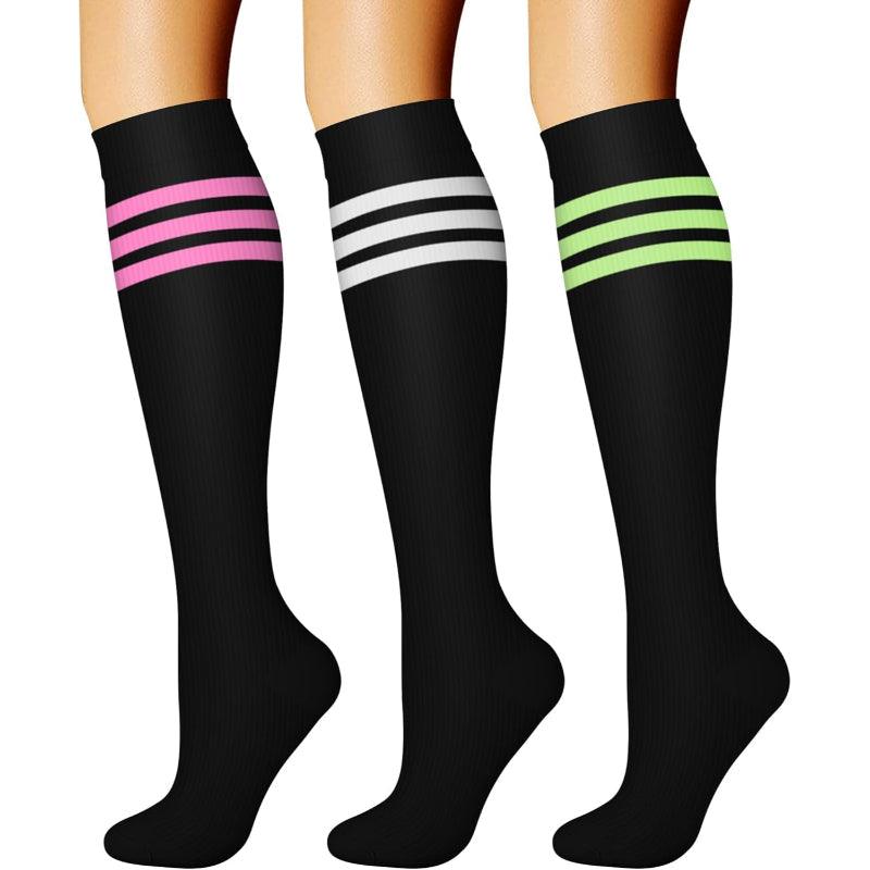 3 Pack Of Running Compression Socks-Plantar Socks3 Pack Of Running Compression Socks - Image 9
