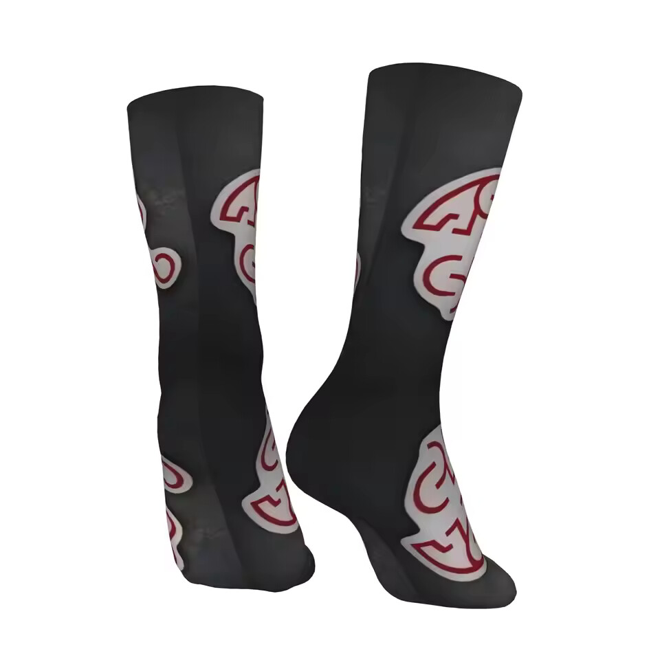 Unisex Switzerland Football Fan Seamless Printed Crew Sock
