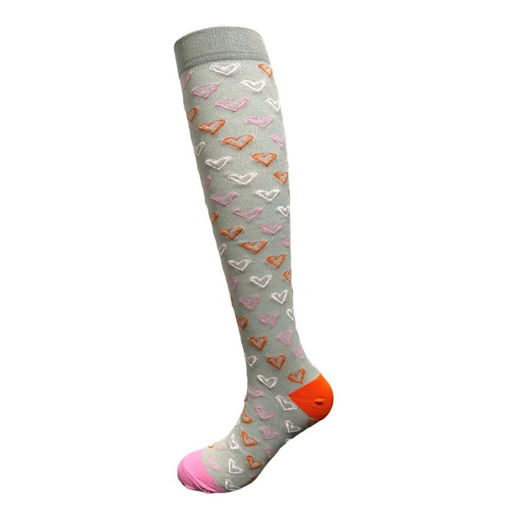 Leggings High Long Tube Compression Socks - 7 pairs-Plantar SocksLeggings High Long Tube Compression Socks - 7 pairs - Image 4