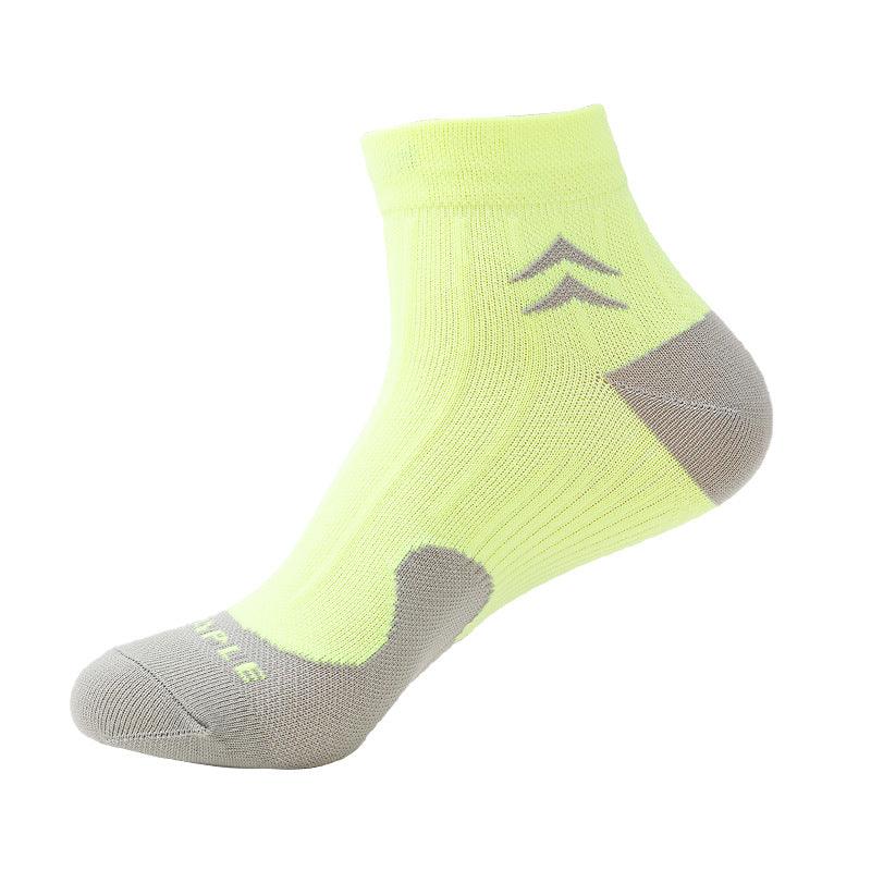 Multicolor Adult Fitness Socks Simple Socks - 6 Pairs-Plantar Socks