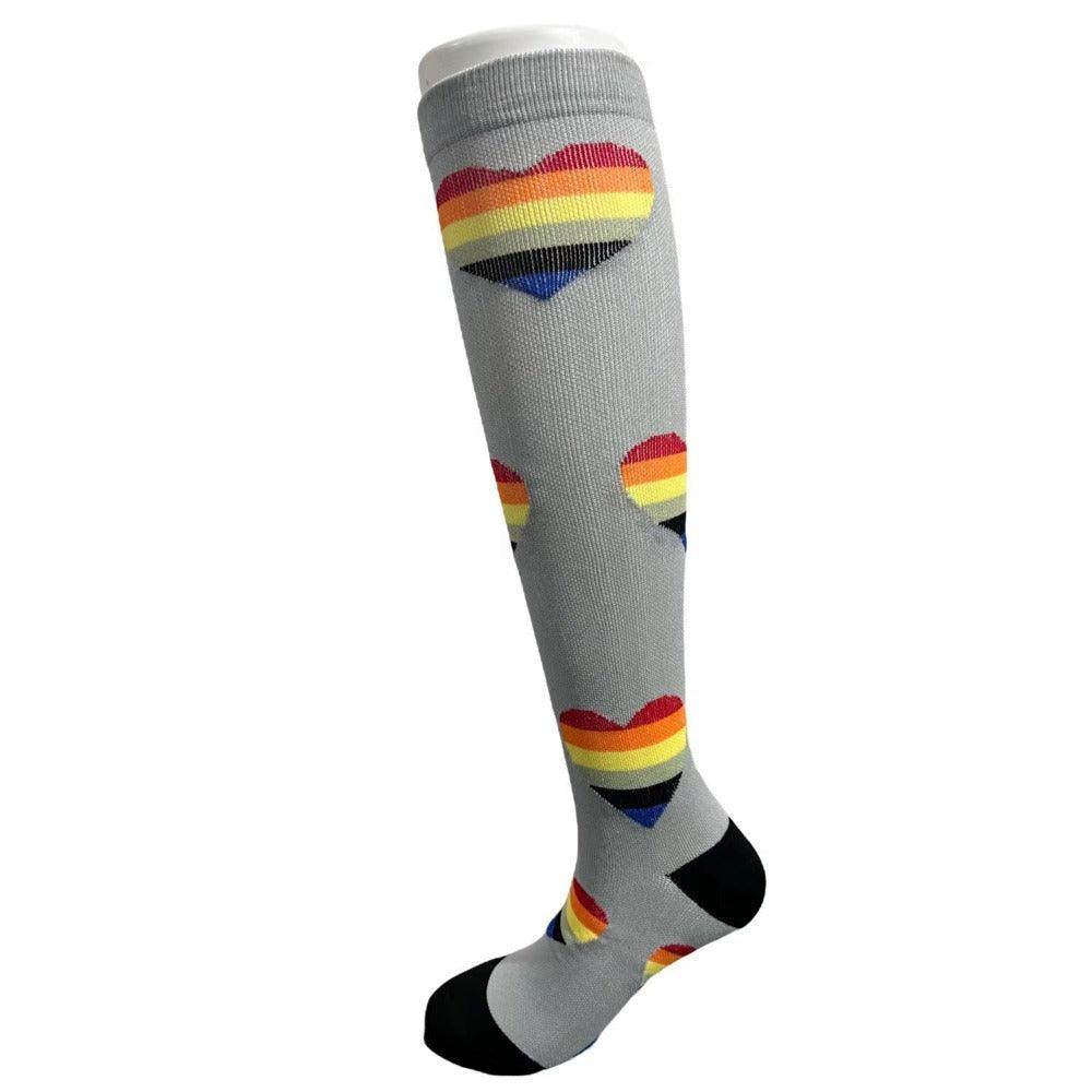 Cycling Compression Socks For Outdoor Sports - 8 Pairs-Plantar Socks