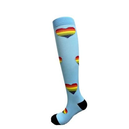 Leggings High Long Tube Compression Socks - 7 pairs-Plantar Socks