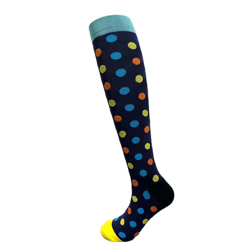 Leggings High Long Tube Compression Socks - 7 pairs-Plantar SocksLeggings High Long Tube Compression Socks - 7 pairs - Image 6