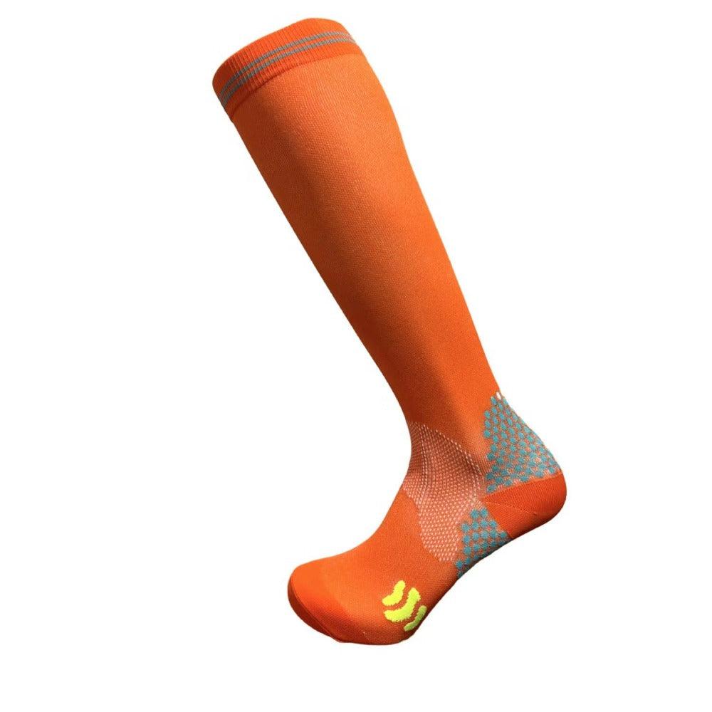 Running Pressure Sports Socks European & American Elastic Football Socks- 6 Pairs-Plantar Socks