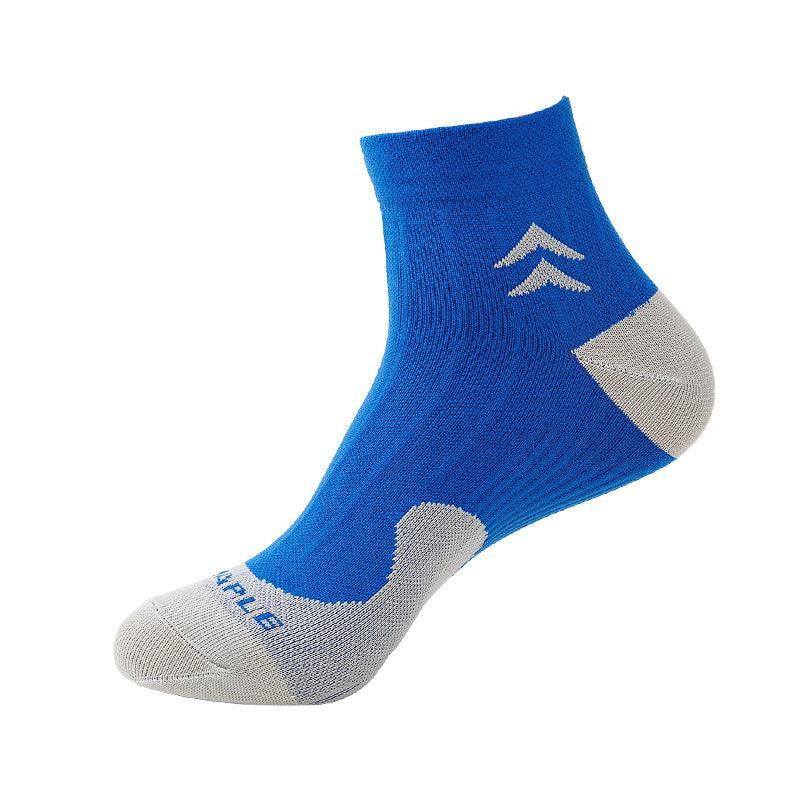 Multicolor Adult Fitness Socks Simple Socks - 6 Pairs-Plantar Socks