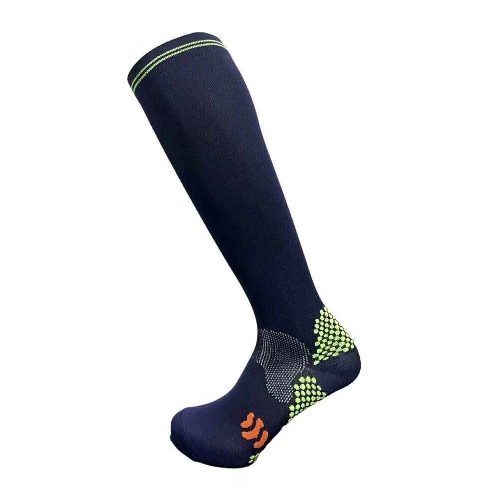 Running Pressure Sports Socks European & American Elastic Football Socks- 6 Pairs-Plantar Socks