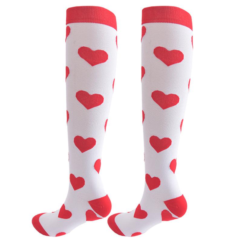 Sports Running Fitness Socks Compression Socks Calf Sock 4 Pairs-Plantar Socks