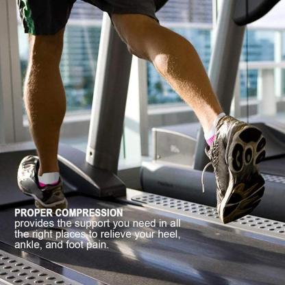 2 Pairs Regular Fit Ankle Support Socks - Comfort and Performance-Plantar Socks