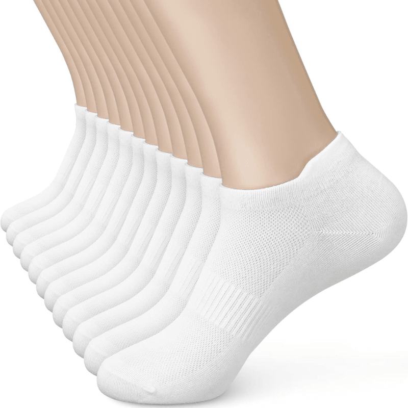 6 Pairs Athletic Running Ankle Support Socks-Plantar Socks
