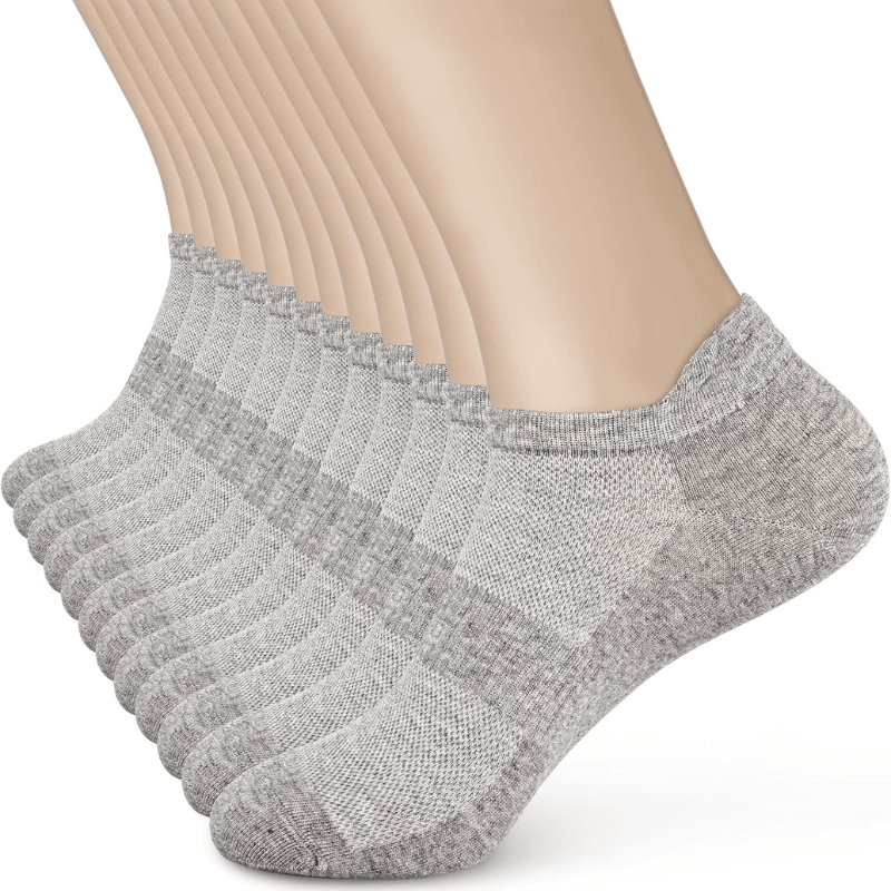 10 Pairs Athletic Running Ankle Support Socks-Plantar Socks