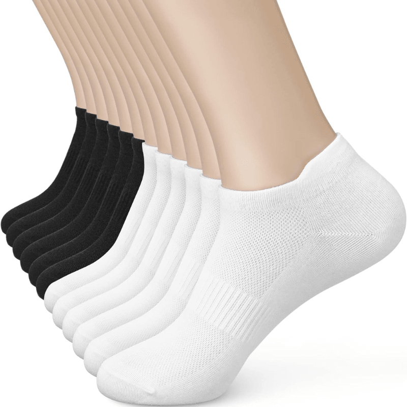 6 Pairs Comfy Athletic Ankle Support Socks-Plantar Socks