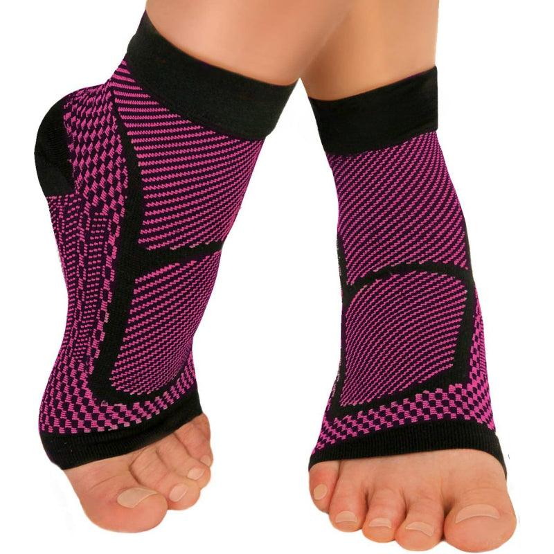 Dual Tone Ankle Support Socks-Plantar Socks