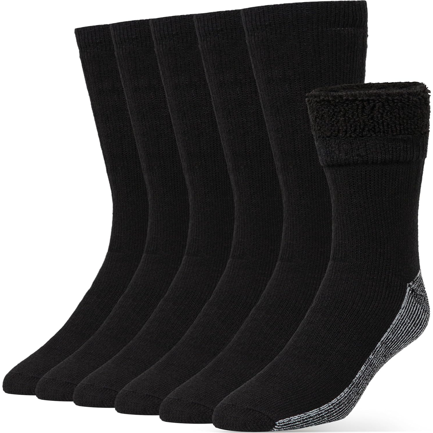 Thermal Wool Hiking Socks For Men And Women With Crew Fit And Winter Boot Style