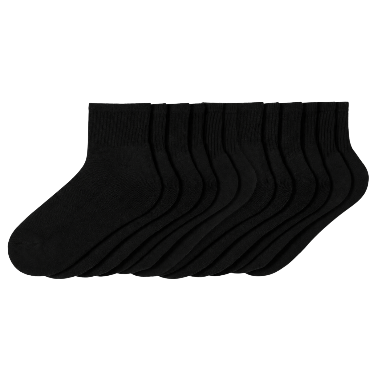 6 Pack Mini Crew Socks For Everyday Wear
