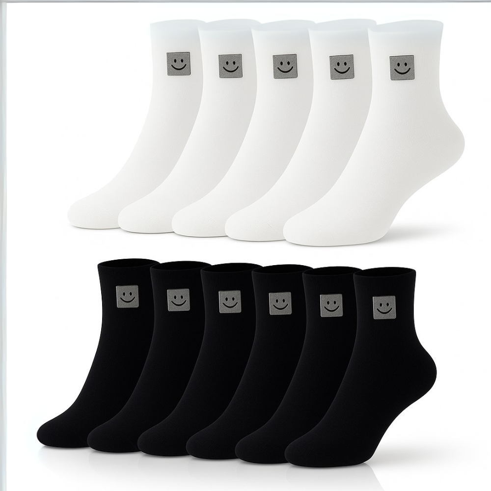 10 Pairs Women Thin Soft Mini Crew Socks