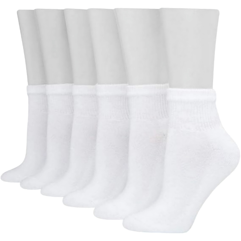Pair Of 6 Comfy Cushioned Socks-Plantar Socks
