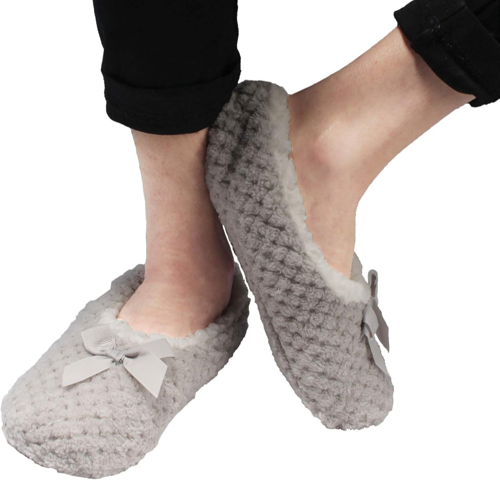 Warm Cozy Non Slip Soft Sleeper Slippers Socks