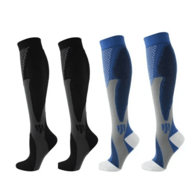 Running & Sports Compression Socks 20-30 Mmhg Sports Stockings - Pack of 4-Plantar SocksRunning & Sports Compression Socks 20-30 Mmhg Sports Stockings - Pack of 4 - Image 4