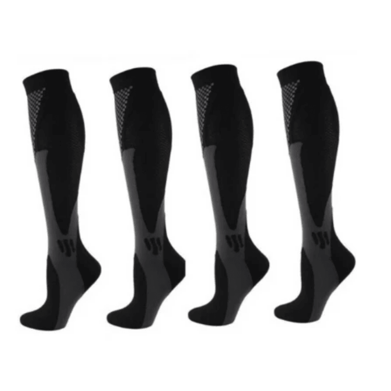 Running & Sports Compression Socks 20-30 Mmhg Sports Stockings - Pack of 4-Plantar SocksRunning & Sports Compression Socks 20-30 Mmhg Sports Stockings - Pack of 4 - Image 5