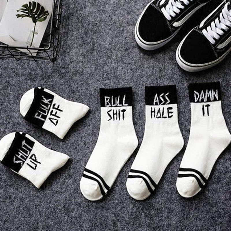 Unisex Patterns Compression Socks-Plantar Socks