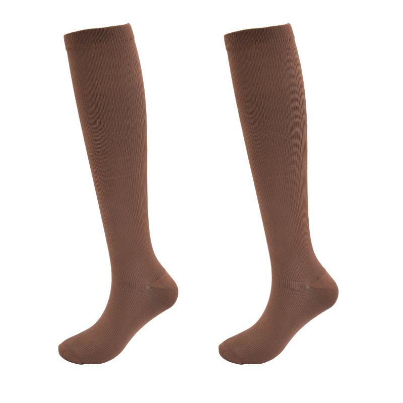 9 Pairs Solid Color Long Tube Sports Socks-Plantar Socks9 Pairs Solid Color Long Tube Sports Socks - Image 3