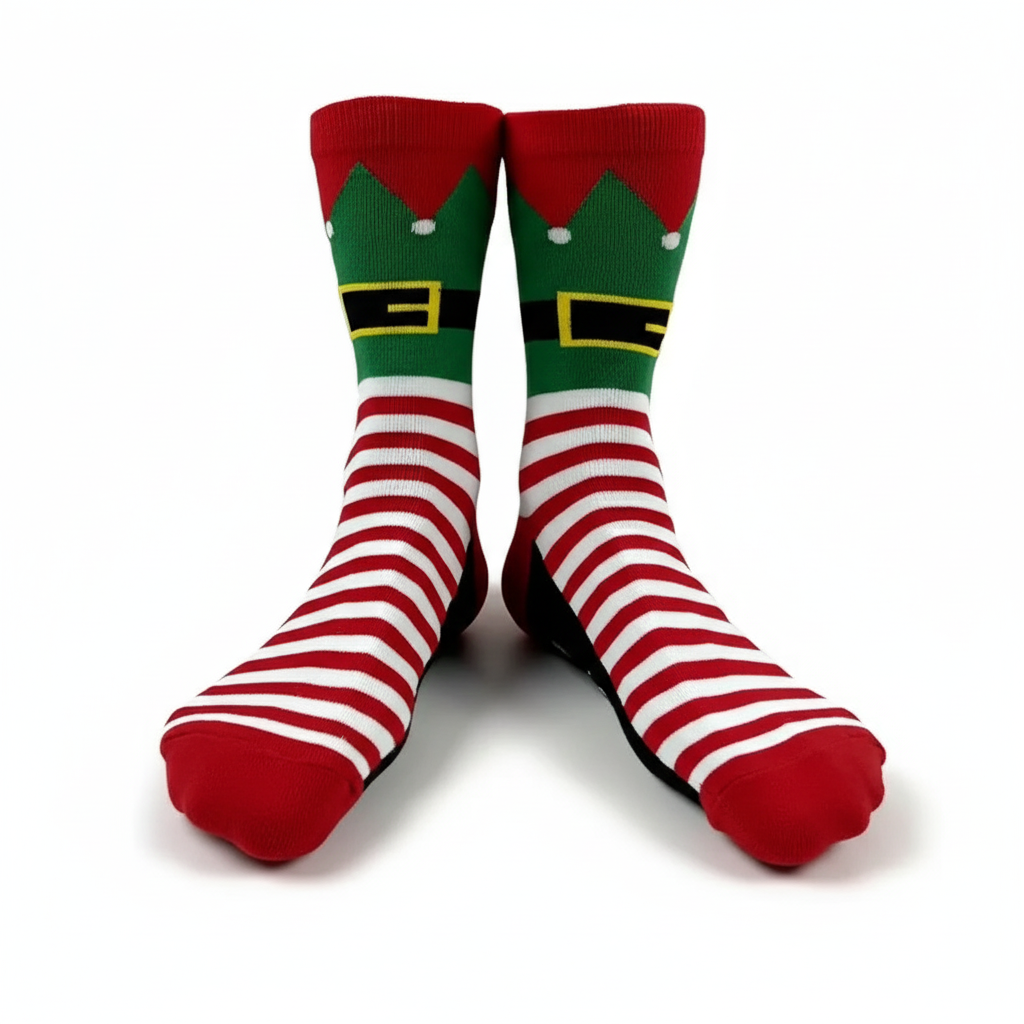 Elf Squad Christmas Socks For Men