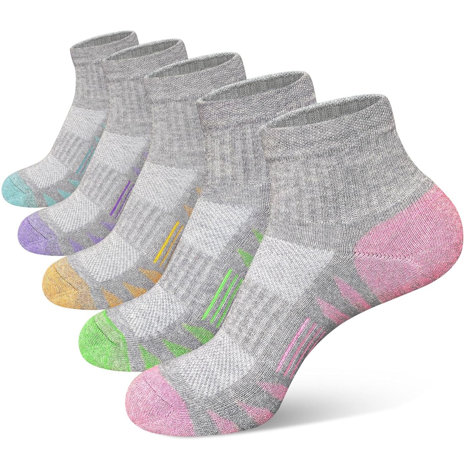 Running Cushioned Wicking Athletic Socks For Women