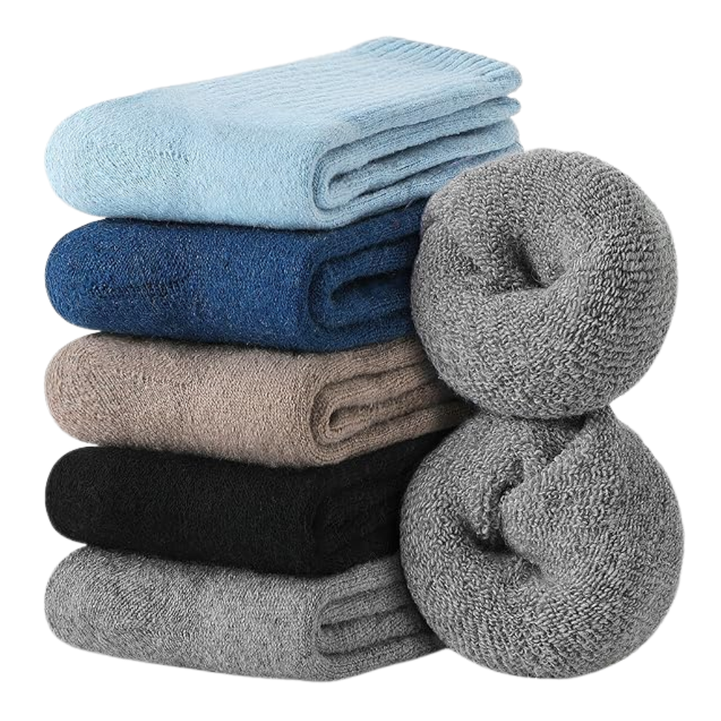 Patterned Blend Crew Style Boot Socks